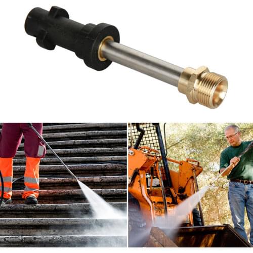 Brass Pressure Washer Gun Connector Pressure Gun Extension Adapter M22 14 Male for Karcher K2 K3 K4 K5 K6 K7