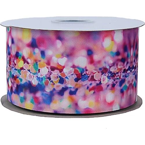 FLRA Ribbon Flora Ribbons Valentine theme ombre printing grosgrain ribbon