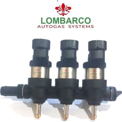 Lombarco 1.8 Ohm 3 Cylinder injector Set Landirenzo TA Lovato KME Digitronic Zenit EuropeGas and all