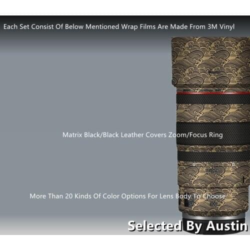 Lens Skin Decal rf100 For Canon RF 100 2.8 Macro Lens Guard Wrap Film Decal Sticker