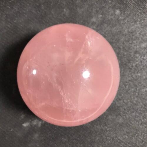 About 600g love stone 100% natural pink rose quartz Crystal gemstone sphere Metaphysical chakra healing crystal for lover