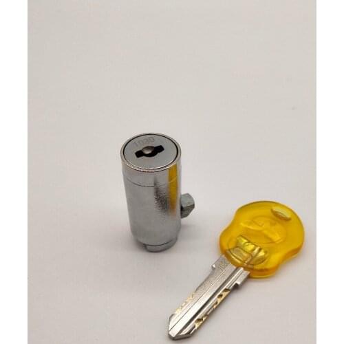 RayLock zinc alloy disc key vending machine plunger lock key differently cylinder plug lock