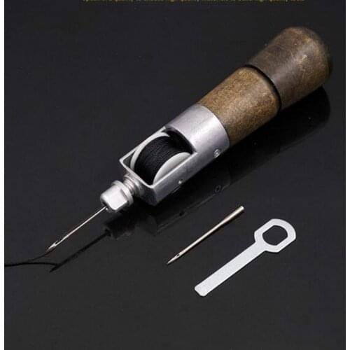 Craft edge stitching belt strip shoemaker tool DIY leather sewing tool leather hand sewing machine leather wax thread WF219