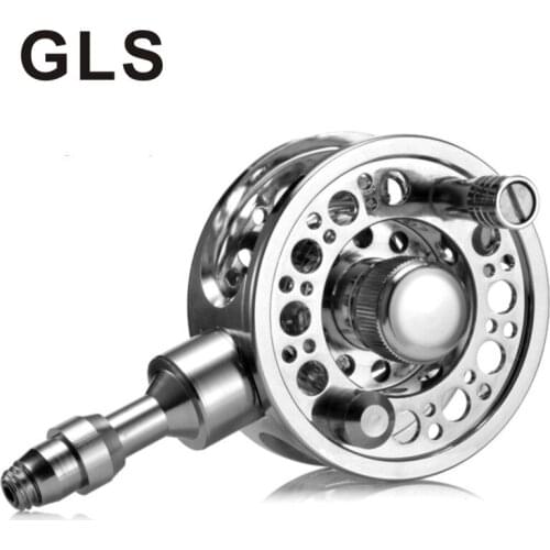GLS brand with unloading force, braking force, 8 kg, weight 103g, all metal mid-channel fishing reel