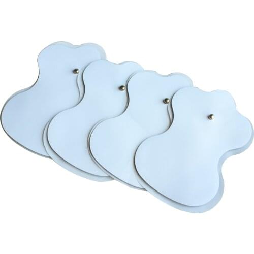 20Pcs/Lot Electrode Replacement Pads Silicone Gel Pads For Digital Therapy Massage Machine Electronic Cervical Vertebra Pads