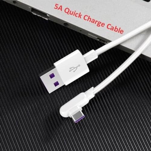 Universal 5A Super Quick Charge Type C USB Cable Dash Charge For Oneplus 6 7 7t 8 8t Huawei P30 P40 Pro OPPO Reno 2 3 Pro Find X