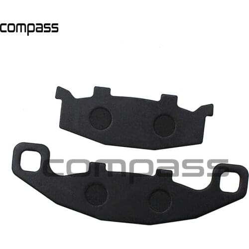 Motorcycle Rear Brake Pads for HONDA ZX600 90-93 ZX1100 ZX Ninja 90-95 ZZR 90-92 ZR Zephyr 92-02