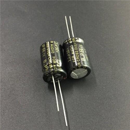 10pcs 2.2uF 50V AY Series 12.5x20mm 50V2.2uF High quality Bipolar For Audio Capacitor
