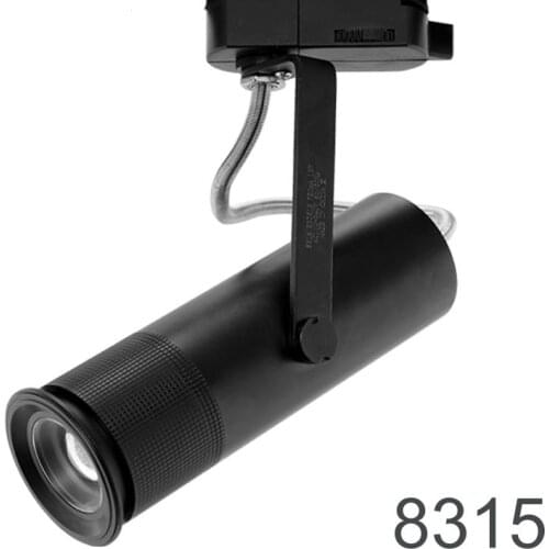 15W sharp cob adjustable beam art gallery led track lighting for artwork collection