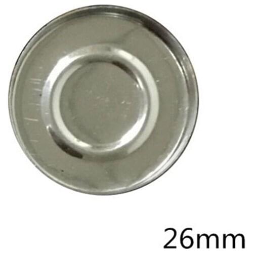 18pcs 26mm/36mm Round Iron Eyeshadow Pans DIY Eye shadow Empty Clamshell Can Hold On Our Magnetic Eyeshadow Palette Tightly