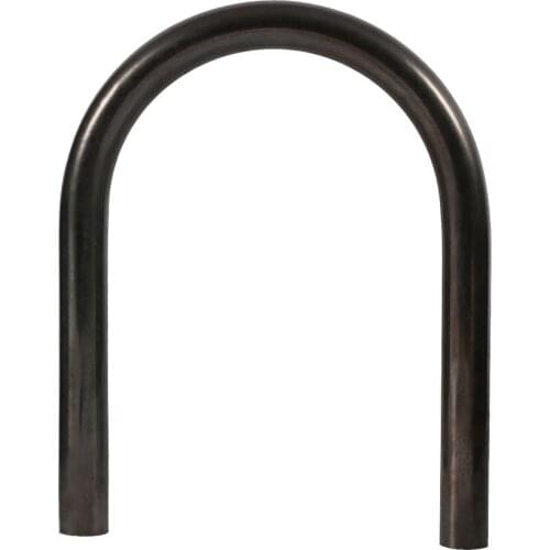 479 Built-in Light Bar Motorcycle Retro Modified Tail U-tube Elbow Tailstock Tail Pipe Seat Frame Ring / Hoop