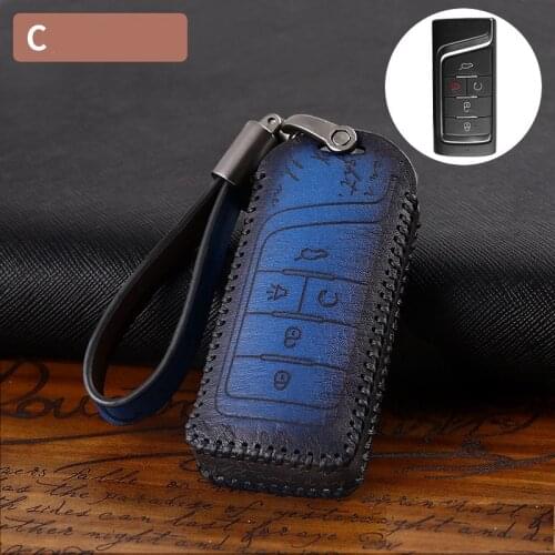 Retro style genuine leather Car Key Case Cover For Trumpchi GS4 GS5 GS8 GS3 GA4 GA6 GM6 GM8 GS7