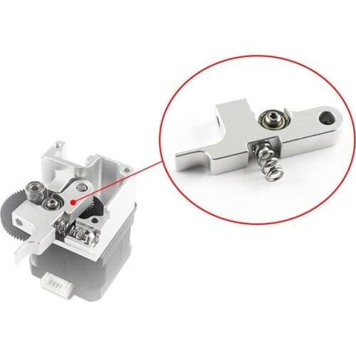 For Prusa i3 MK2 3D Printer 1.75mm Metal Titan Aero Extruder Idler Arm 3D Printer Titan Extruder Accessories