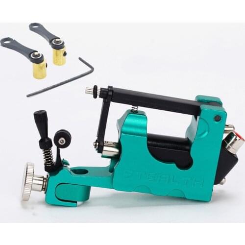 Electric Tattoo Machine Alloy Stealth Rotary Tattoo Machine 7 colors Permanent Makeup Tattoo Machine kit 1 set/lot