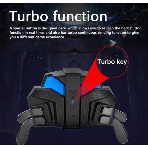 AOLION Metal material gamepad back with Extended key Turbo For PS4 SLIM PS4 Pro controller adapter with Mods and Elite paddies