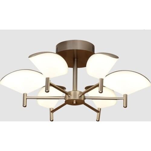 Surface Mounted 220 Volt Chandelier Pop Classic Gold Color Modern Decorative Fancy Led Ceiling Lights hanging lamp