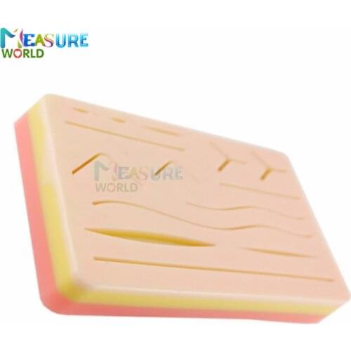 Medical Silicone skins Pad Skin Suture Wound Module Surgical instruments needle holder Suture Practice Simulated Skins tool part
