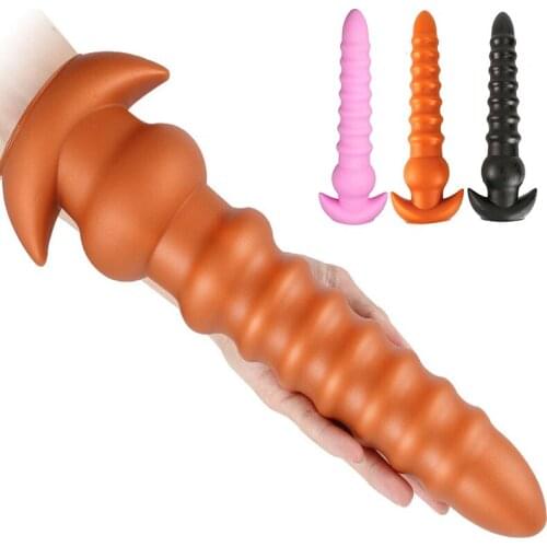 New Huge Anal Plugs Adult Erotic Toys Prostate Massager Big Butt Plug Anal Beads Sex Toy For Man Woman Masturbation Sex products