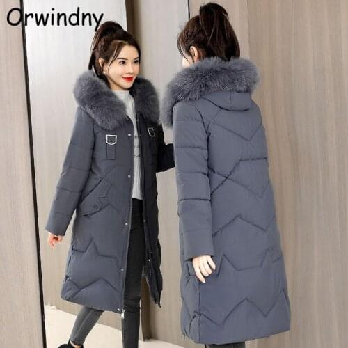 Женские парки с мехом Orwindny China At AliExpress