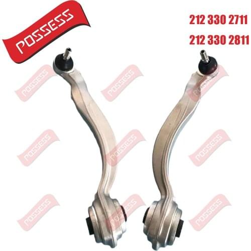 A pair of front axle control arms for Mercedes Benz, W212, OE 2123302711/2123302811