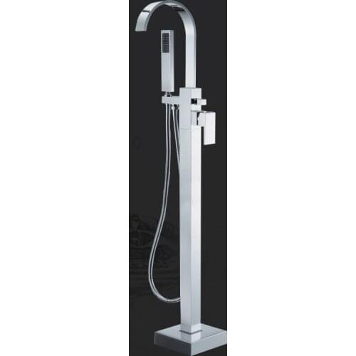 Supply a full copper bathtub faucet ground floor shower faucet 51010