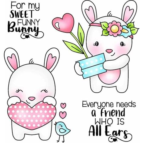 Animals Transparent Clear Silicone Stamps for DIY Scrapbooking/Card Making/Kids Fun Decoration Supplies 2