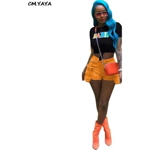 2019 new women summer pocket side denim shorts fashion vintage short jeans casual short trousers GLMOF5083