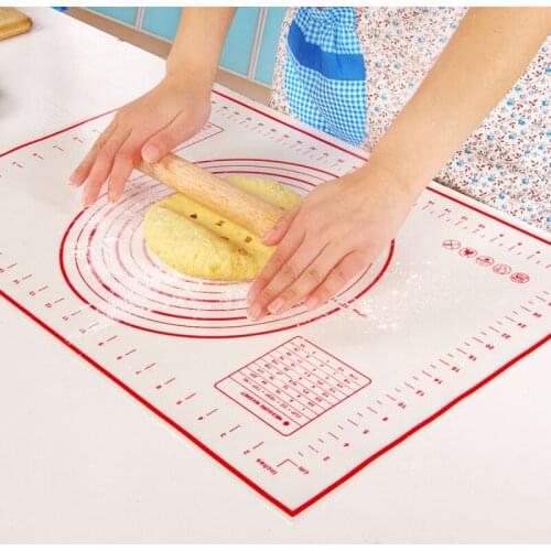 Silicone non-slip rolling chopping board, silicone mat, kneading high temperature mat, baking tools, thickening