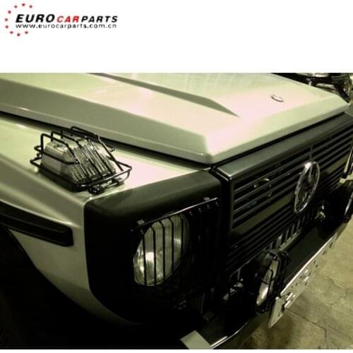 W463 singal light cover fit for G-class W463 all year G-class turing light cover W463 bonnet light mesh