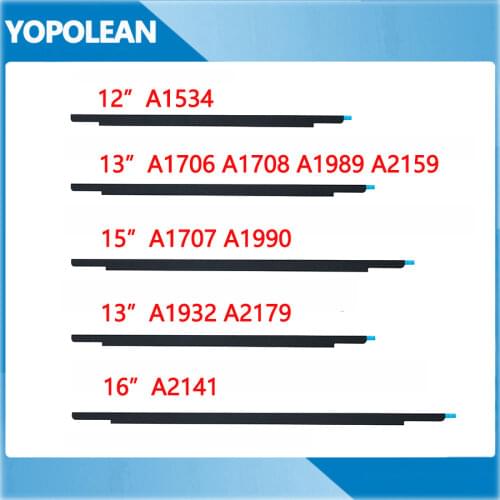 New LCD Bezel Glass Front Trim Logo Cover For MacBook Pro Air Retina A1534 A1706 A1707 A1708 A1932 A1989 A1990 A2141 A2159 A2179