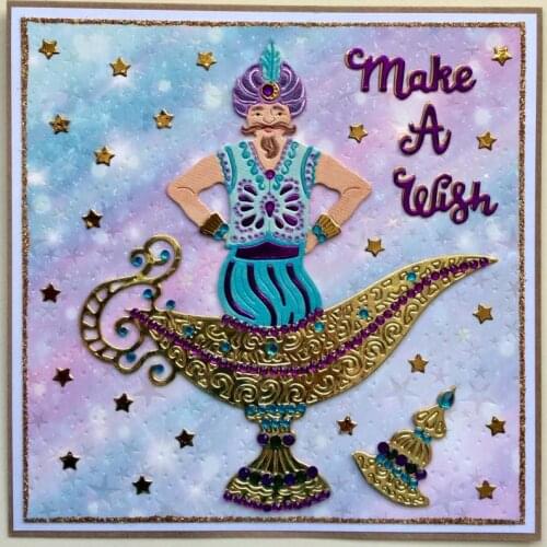 2020 New Magic Elf Lamp Metal Cutting Dies and Teapot Die Paper Cut Scrapbooking For Crafts Greeting Card Making No Stamps Sets