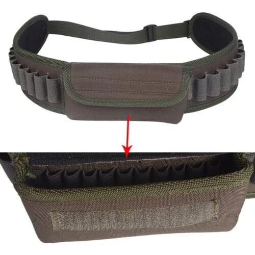 30 Round Shell Molle Pouch Tactical Hunting Shooting Military Molle Waist Belt Bullet Pouch