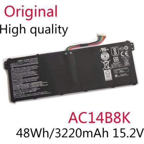 AC14B8K Original Battery For Acer Chromebook 11 CB3-111 13 CB5-311 15 C910 C810 CB3-531 CB5-571 ES1-511 ES1-512 ES1-711 4ICP5/57
