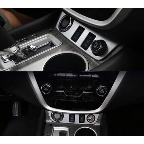 Car Central Console Cigarette Lighter Panel Frame Cover Trim Sticker For Nissan Murano 2015 Car-covers Accessory