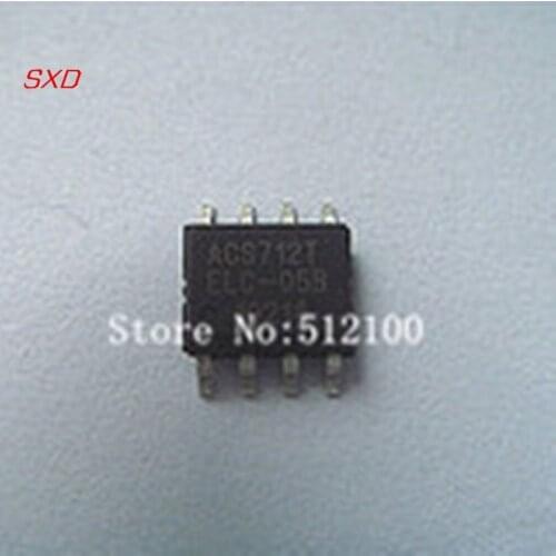 10PCS ACS712 ACS712T ACS712ELCTR ACS712ELCTR-05B 5A 5V SOP8