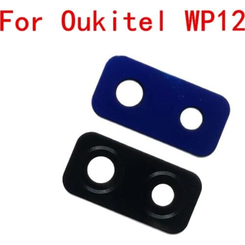 For Oukitel WP12 Cell Phone Rear Back Camera Lens Glass Spare Parts Screen Protective