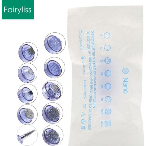 Needle Cartridge For Dr pen Ultima A6 Micro Needles Nano/12 pin/36 pin/42 pin Electric DermaTattoo Pen Bayonet Cartridges