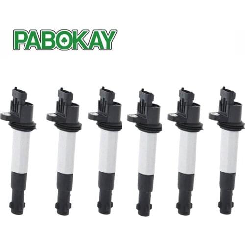 6 pieces x IGNITION COIL for LADA 21120370501002 21120370501007 21123705010 2112370501002 2112-3705010-02 2112370501007