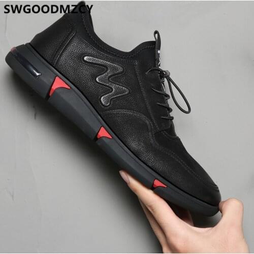Elevator Shoes For Men Black Sneakers Leather Shoes Men Fashion Sports Shoes For Male Mens Trainers Chaussures Homme Luxe