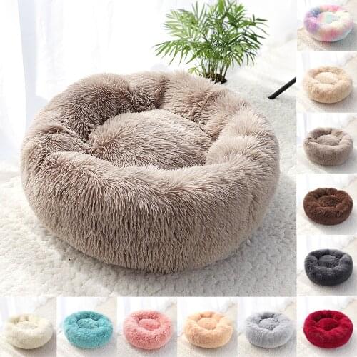 Cat Dog Bed Soft Plush Long Plush Best Pet Dog Bed For Dogs Products Nest Winter Warm Sleeping Cat Pet Bed Mat Cat House