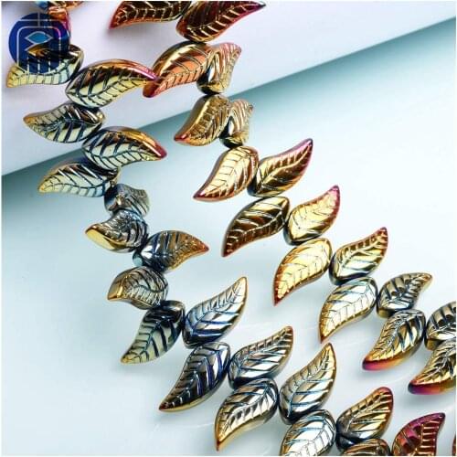 JuleeCrystal Little Wings 8x18mm 30PCS Colorful Lampwork Wings Beads for Jewelry Making