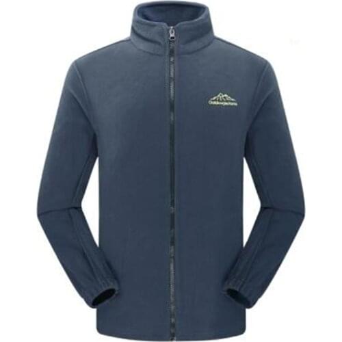 2019 NEW Autumn and winter outdoor plush jacket men and women double-sided velvet thicker warm shake grain velvet couple hoodie