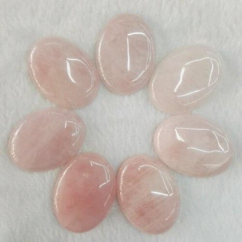 Wholesale 10pcs/lot 30x40mm Natural pink crystal stone beads Oval CAB CABOCHON teardrop Powder stone beads Free shipping
