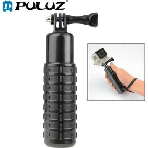 PULUZ Bobber Floating Hand Grip Handheld Mount with Wrist Strap + Screw for GoPro and Other Action Cameras
