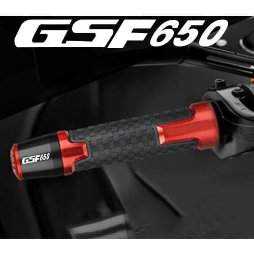 Motorcycle Handlebar Grips Handle Bar Cap End For Handlebar Grips For SUZUKI GSF 650 GSF650 GSF650S GSF650N BANDIT 2005-2017