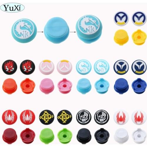 YuXi Silicone Thumbstick Joystick Cover For Sony Playstation5 PS5 PS4 PS3 for Xbox Controller Joystick Cover Extenders Caps