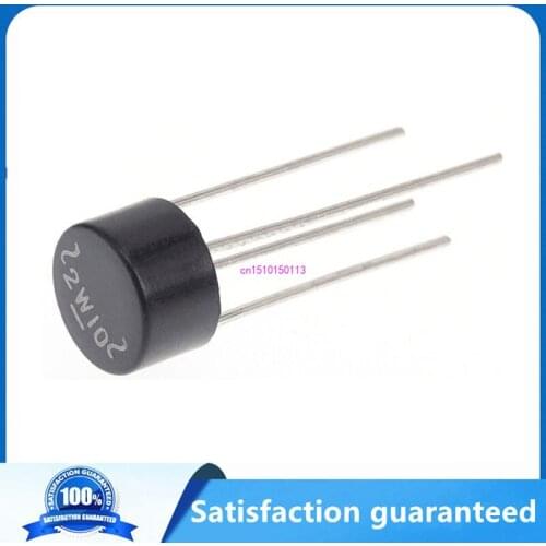 10PCS/LOT 2W10 2A 1000V diode bridge rectifier 2w10
