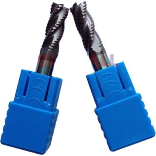 3pcs of 8mm Roughing End Mills 3 flutes HRC60 Milling cutters CNC EndMill Tools Carbide router bits