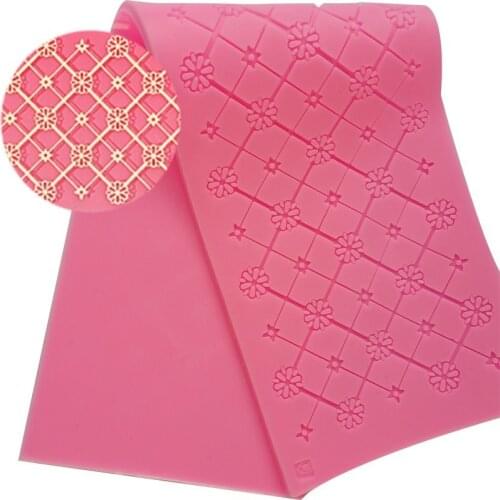 39x11.5CM BIG size Silicone Sugar Lace Mat Cake Decorating tool Fondant Mold cake tool