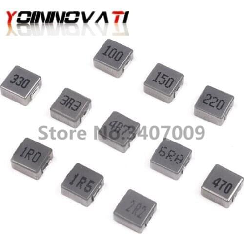 50pcs 0630 SMD Inductance 1UH 2.2UH 3.3UH 4.7UH 6.8UH 10UH 15UH 22UH 33UH 47UH Power Inductor